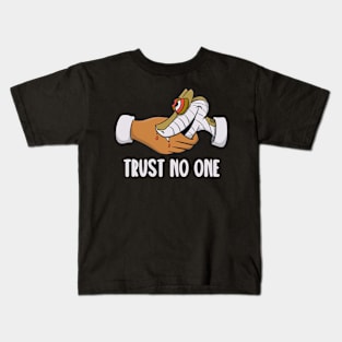 Trust no one Kids T-Shirt